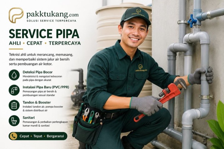 Tukang Pipa & Plumbing - layanan tukang Pakktukang di Jabodetabek
