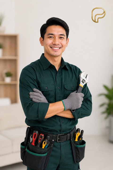 Tim tukang panggilan profesional Pakktukang di Jabodetabek